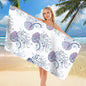 Quick dry beach towel soft, skin-friendly microfiber