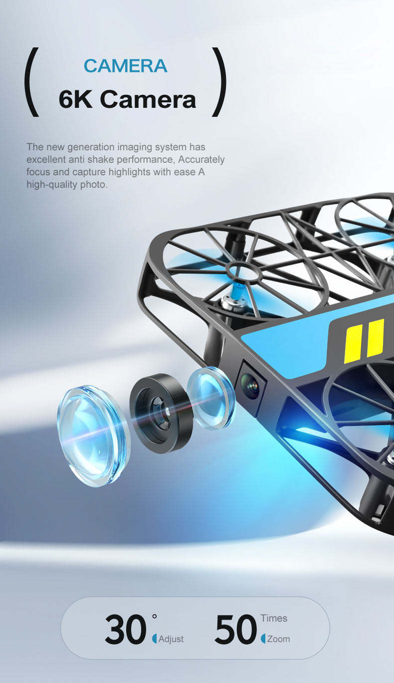 V37 Pocket mini drone aerial photography 6K