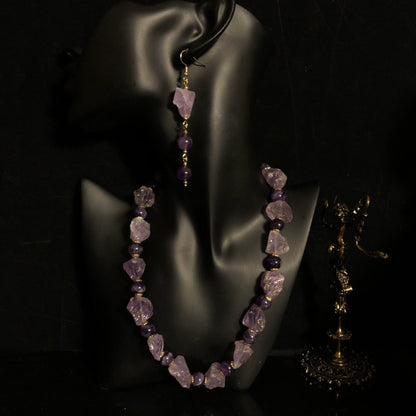 Amethyst necklace