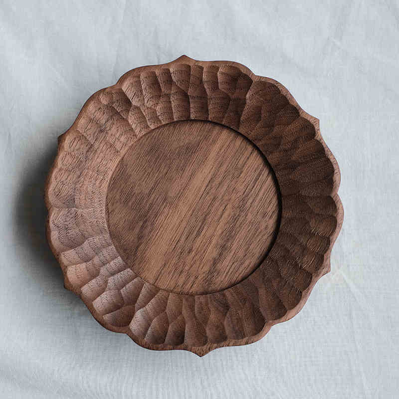 Black walnut wooden tray