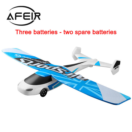 G3 telecontrolled aircraft resistance to falling gliding car
