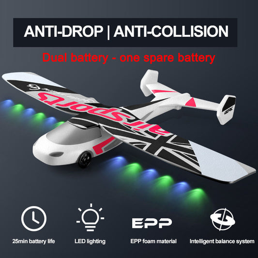 G3 telecontrolled aircraft resistance to falling gliding car