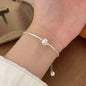 (Products in the video)Silver Fragment and Pearl Bracelet